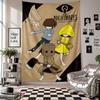 Wall TapestryLittle Nightmares Six Mono Art Hanging Cloth Decorative Background Cover for Room Decoration