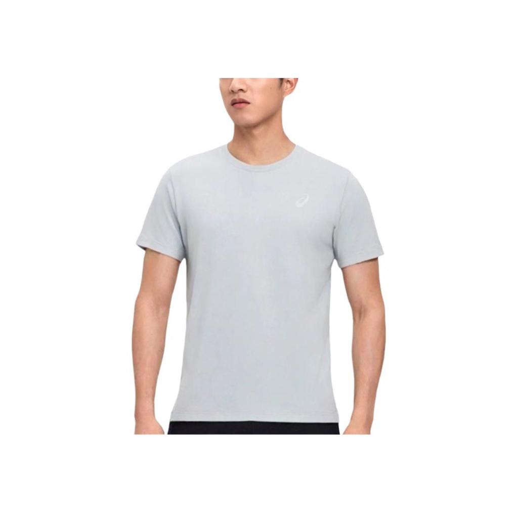 Asics Comfortable Crew Neck Pullover Short Sleeve T-Shirt Men Tops Gray 2031F450-020