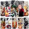 My Hero Deku Cover Phone Case For Samsung Galaxy A12 A22 A32 A52 A72 A02S Phone Case Note 20 Ultra 10 S10 Plus A51 A71 A50S A20S
