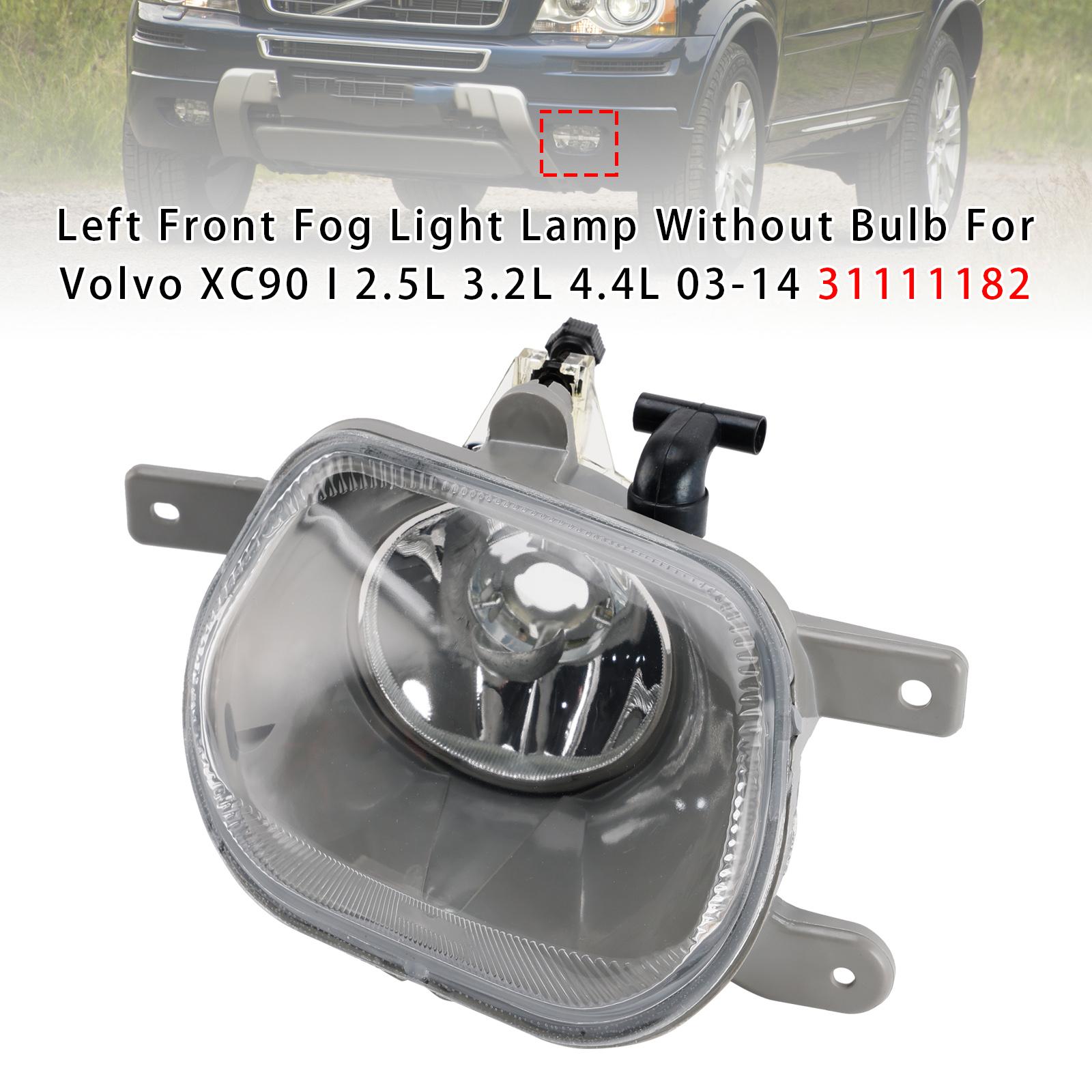 Left Front Fog Light Lamp For Volvo XC90 I 2.5L 3.2L 4.4L 03-14 31111182