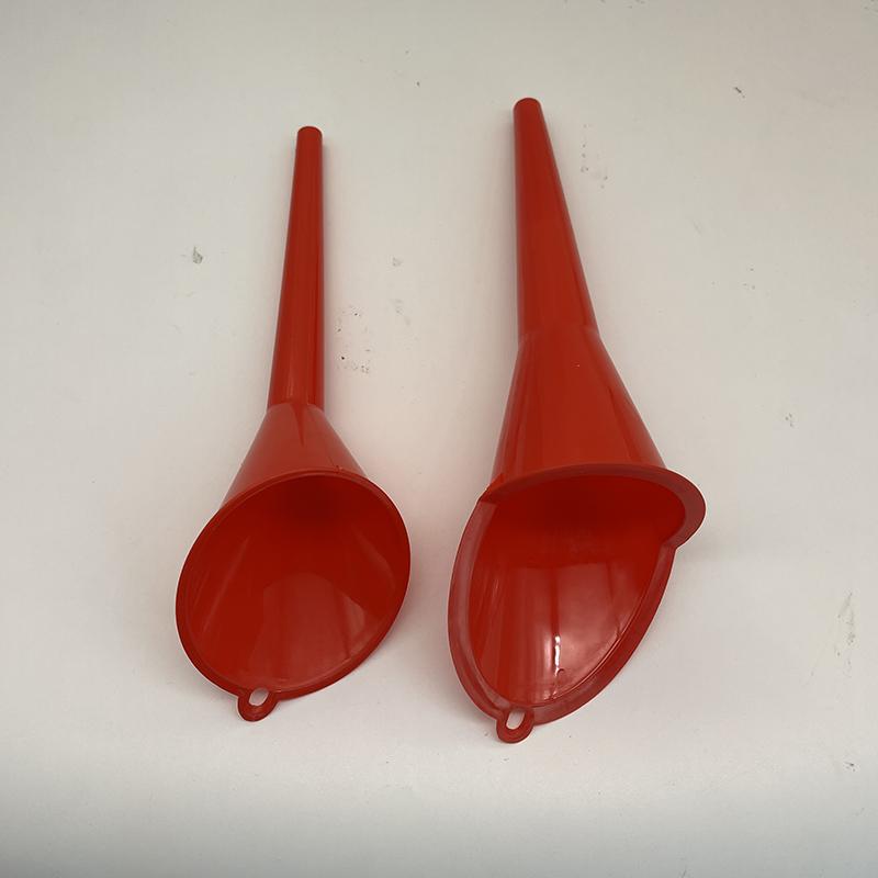 Car Long Stem Funnel Gasoline Oil Fuel Filling Tools Anti-splash Plastic Oil Funnel Motorcycle Refueling Tools Auto Accessories