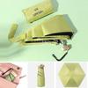 Small Mini UV Umbrella for Women Lightweight Compact Travel Umbrella Portable Parasol Outdoor Sun Rain Umbrella for Pocket Purse