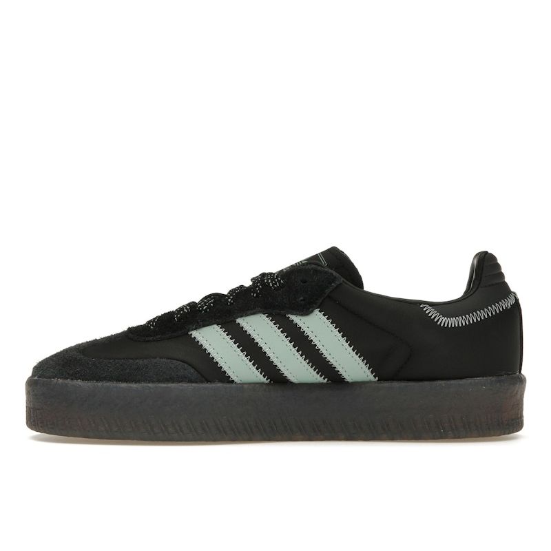 Adidas Sambae Black Hazy Green Women Sneakers Core-Black Carbon IE9110