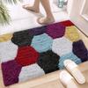 Cotton Door Mat (Multicolor, Standard)