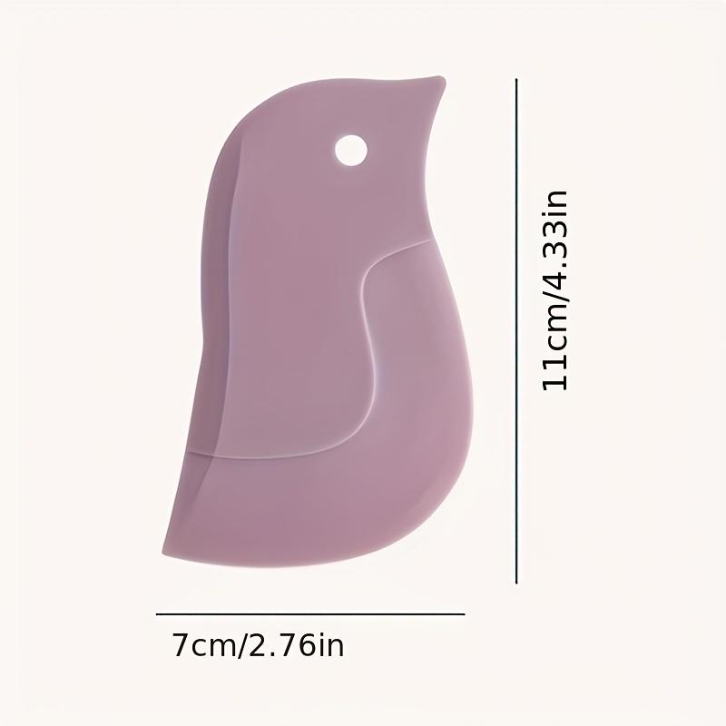 1pc Penguin-Shaped Soft Scraper-Multi-Functional Kitchen Cleaning Tool for Grease and Baking,kichen Accessories, Gadgets