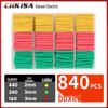 Boxed and Bagged Colored Heat Shrink Tubes - 530pcs Insulation Sleeves and 560pcs Electrician Wiring Tubes
