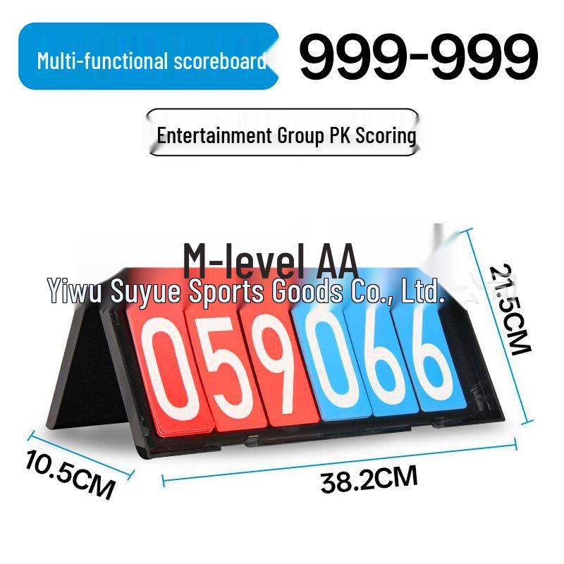 Flip Scoreboard for Basketball and Table Tennis
