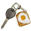 Food replica Fried egg toast that looks like you could eat it 269OK keychain