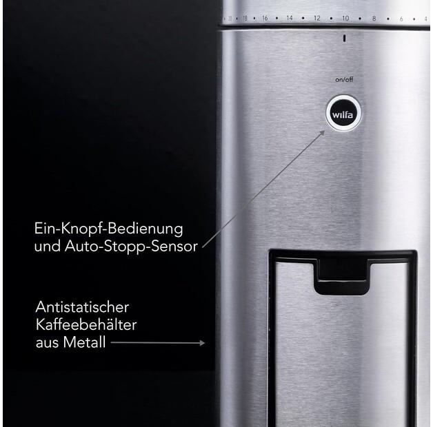 Кофемолка Wilfa WSFBS-100S сталь (605775)