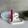 Silicone Craft Molds Silicone Candle Bracket Molds Home Decors Crafting Molds Oval Candle Holder Molds Resin Epoxy Molds