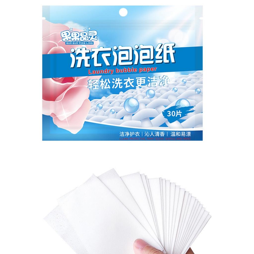 Strong Deep Cleaning Detergent Laundry Soap for Washing Machine 180/90/60/30PCS Laundry Detergent Sheets Easy Dissolve Laundry Tablets