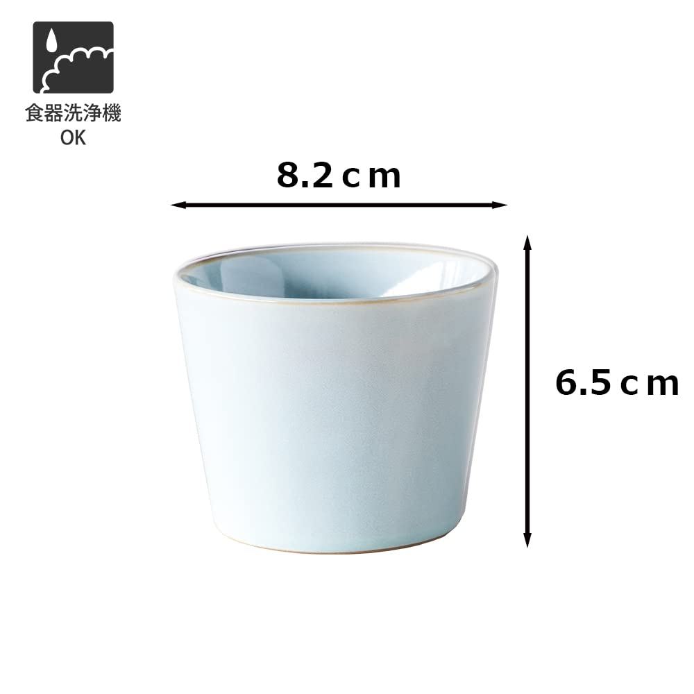 TAMAKI HINATA Hinata Soba Choko Diameter x Höjd (Sakekopp), 8,2 cm 6,5 cm, 190 ml, Blå, T-947791