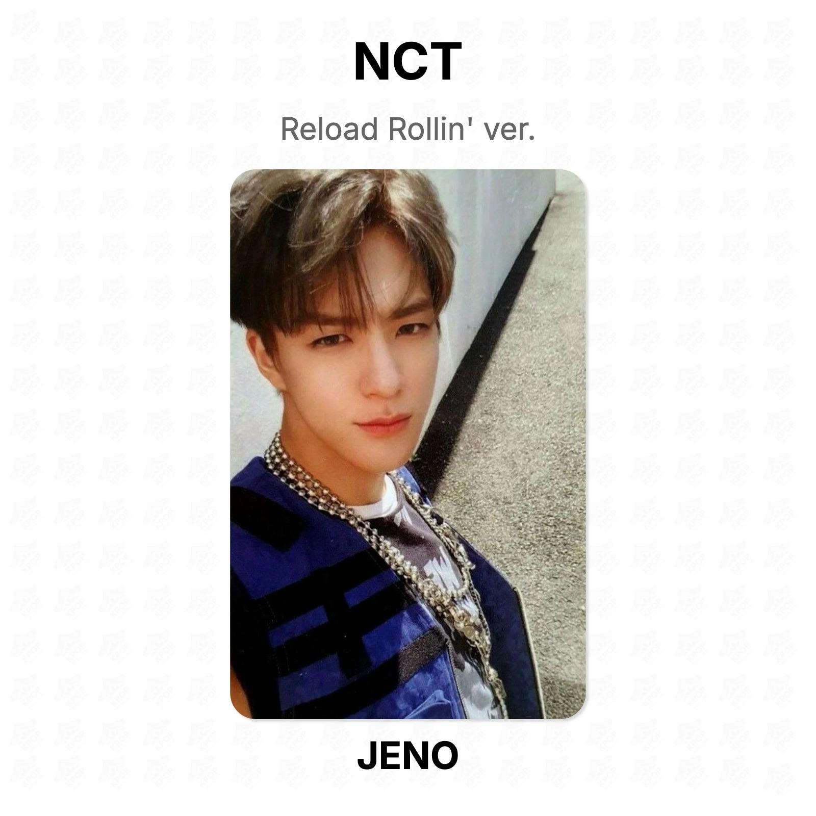 NCT Reload Rollin ver. Official Photocard JENO
