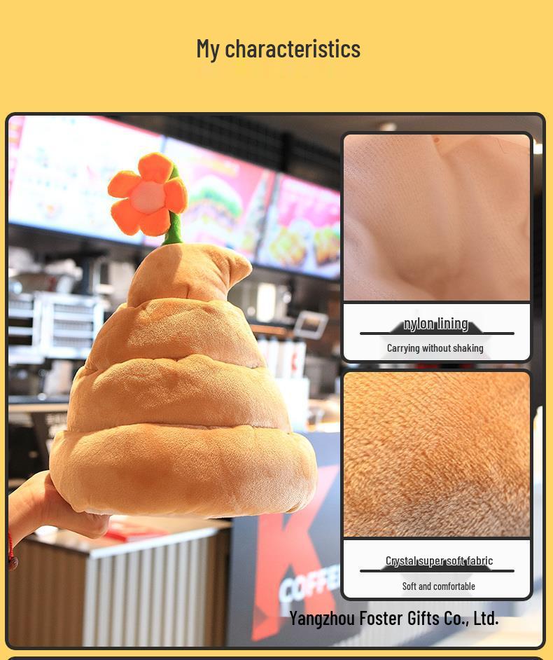 Pălărie electrică cu emoji caca cântător sub formă de floare - Pălărie amuzantă cadou de Crăciun pentru fete