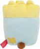 Set di peluche a forma di hamburger MF90801 San-X (Rilakkuma, Korilakkuma, Chiroikoguma)