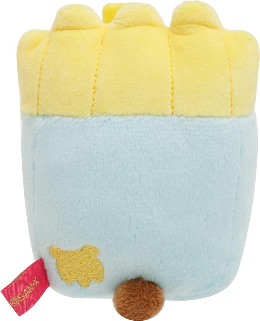 Set di peluche a forma di hamburger MF90801 San-X (Rilakkuma, Korilakkuma, Chiroikoguma)
