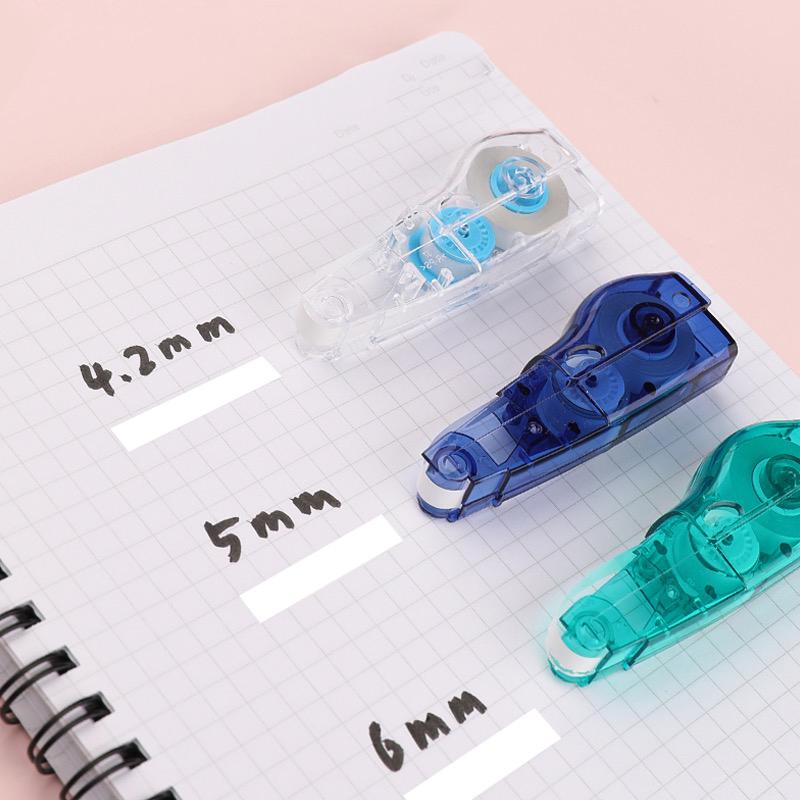 6M PLUS Correction Tape Replaceable Refills Stationery Correction Tool White Out Correction Students Gift Office School Supplies