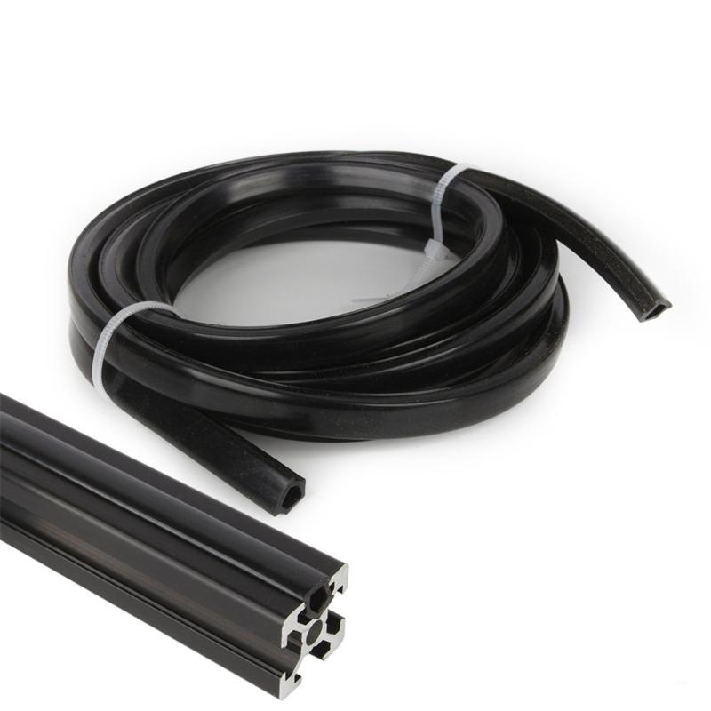 4 Meter Color PVC Seal Cover for Dust Protections On 2020 V Slot Aluminum Extrusions Durability Use