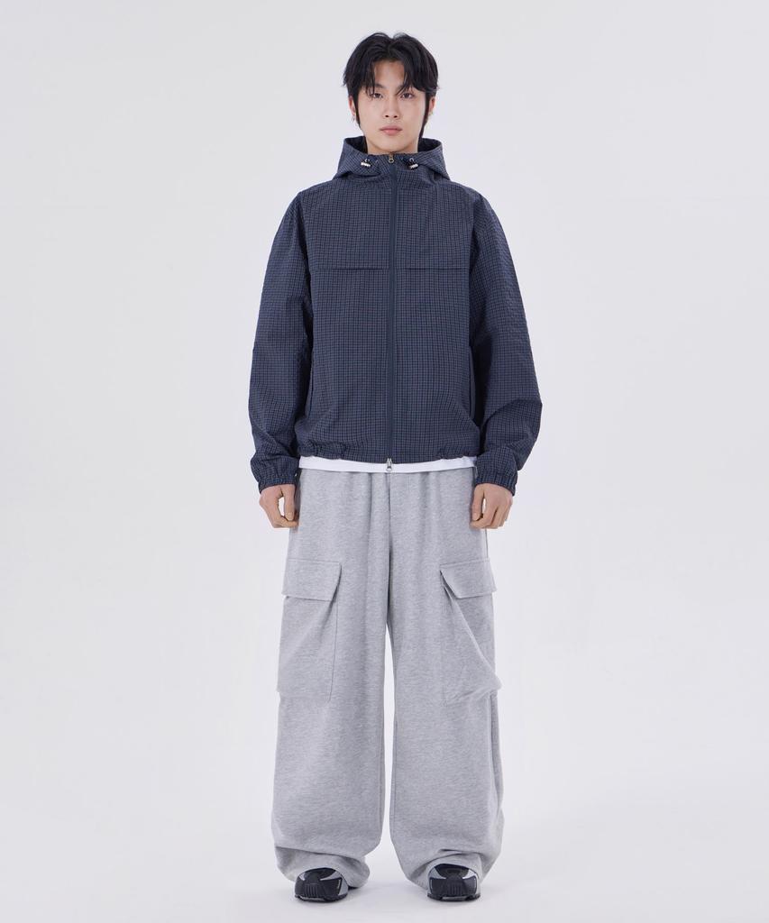 GLW Big Pocket Wide Sweatpants Gray