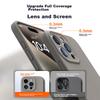 IPhone 15 Pro Max Case, IPhone Full Lens Protection, Liquid Silicone, Ultra-Thin, Shockproof, Simple Soft, Titanium Color