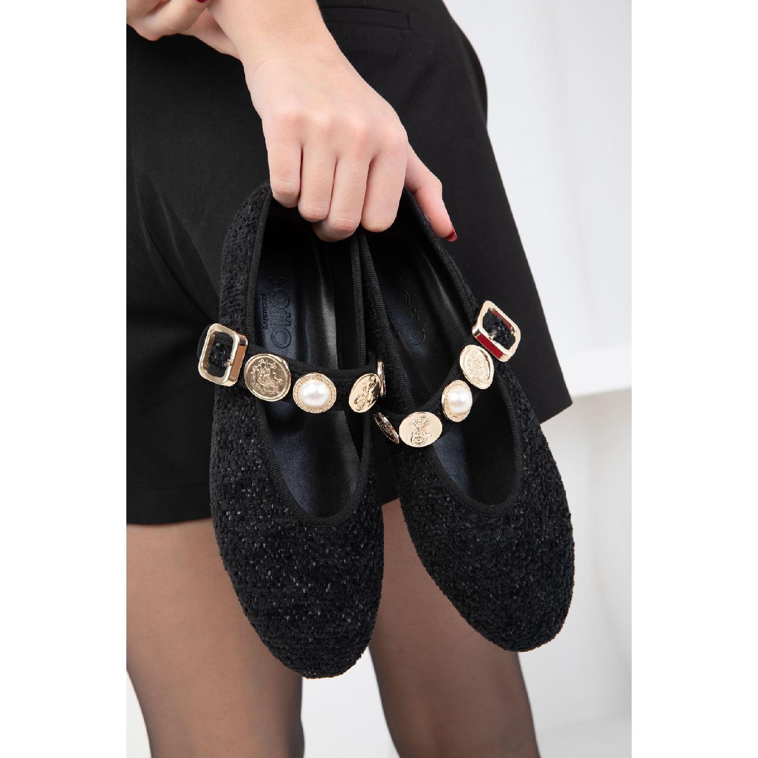 

Чорношкіра балерина 19983 37 бежевий