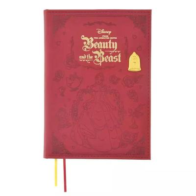Disney Beauty and the Beast Planner Schedule Book, B6, Embossed 2026 Japan NEW