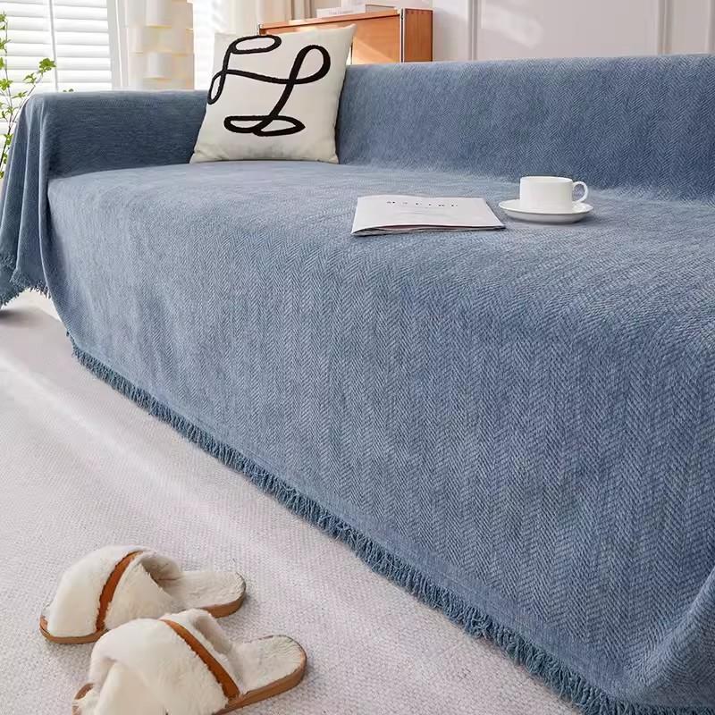 Chenille Sofa Cover Cloth Four Seasons General Fabrics Seat Cover Cover Full Covered Universal Sofa Towel Blanket