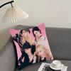 A-Aespa Singer Cushion Cover Pillowcase Ultra Soft Skin Friendly Fabric Cloud Like Comfort & Concealed Zipper
