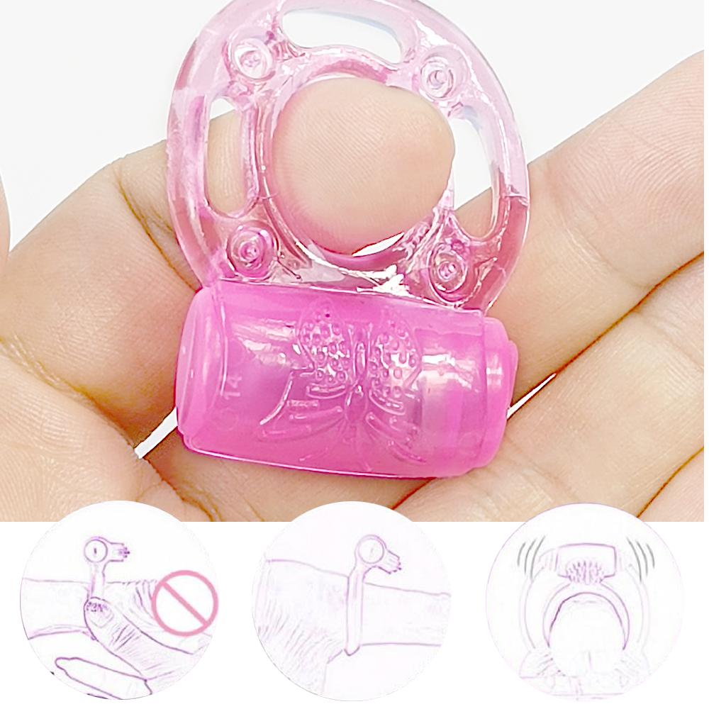 Πρόωρη εκσπερμάτωση Δαχτυλίδι δόνησης ανυψωμένο κλουβί προμήθειες σεξουαλικής μασάζ κλειτορίδας Δονητής μπουτίκ για ενήλικες