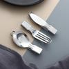 Picnic Travel Tableware Utensils Camping Stainless Steel Cutlery Fork Spoon Spork