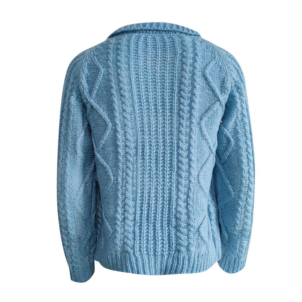 Europäischer und amerikanischer Herrenstrickmantel und Winter-Rollkragen-Kapuzenpullover