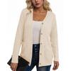 Women's Fashionable Casual Long Sleeve Solid Color Jacket