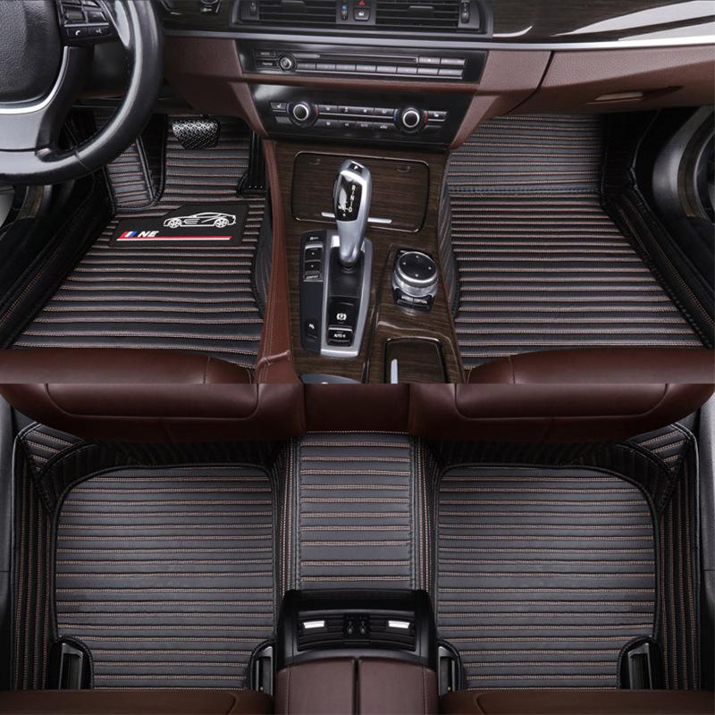 Custom Fit Full Surround Car Floor Mats for BAIC Senova D50, D70, X25, X35, X55, X65, Zhidao, Zhixing, D20 Models