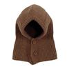 Ciepły Kaptur Szalik dla Zwierząt Modny Kapelusz Kota Niedźwiedzia Uroczy Kapelusz Dekoracyjny dla Psa Jesień Zima
