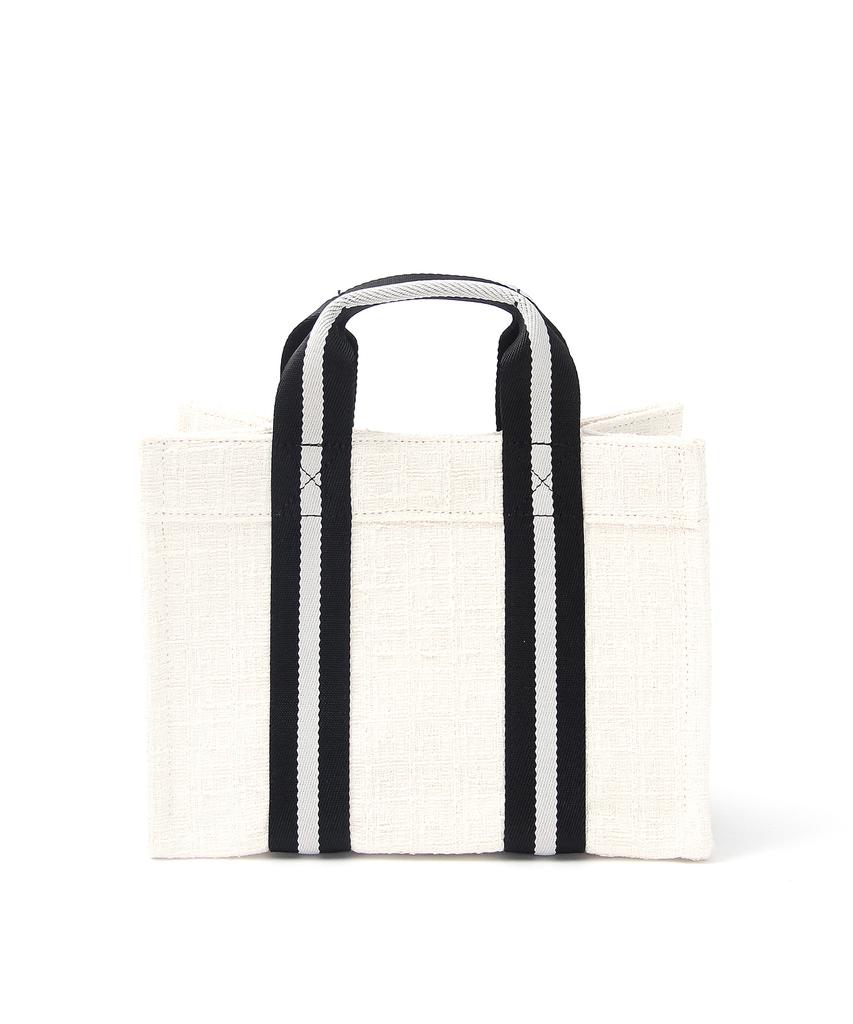 Oror Book Tote Bag 008 Tweed Ivory