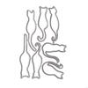 Animal Cats Cutting Dies Carbon Steel Die Cut Templates Metal Embossing Stencils for Scrapbooking Card Making Album