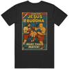 Jesus Vs Buddha Muay Thai Match Up Comic T Shirt