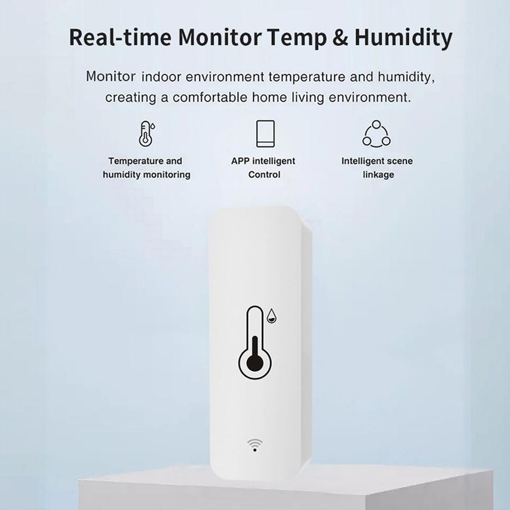 Wifi Bluetooth snímač teploty a vlhkosti Detektor vnitřního bezdrátového snímače teploty a vlhkosti