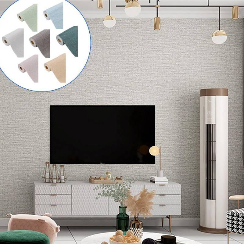 Hochwertiger wasserdichter Schaumstoff-Wandaufkleber mit schickem einfarbigem Design für jeden Raum