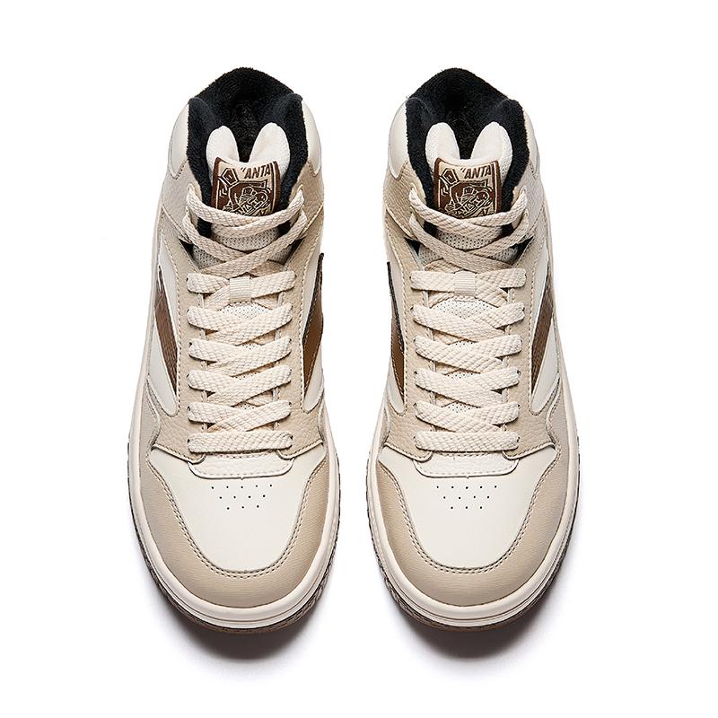 Anta Street Warrior 3 High-Top Sneakers Men Sneakers Nude-Khaki Decayed-Brown 912548987-3