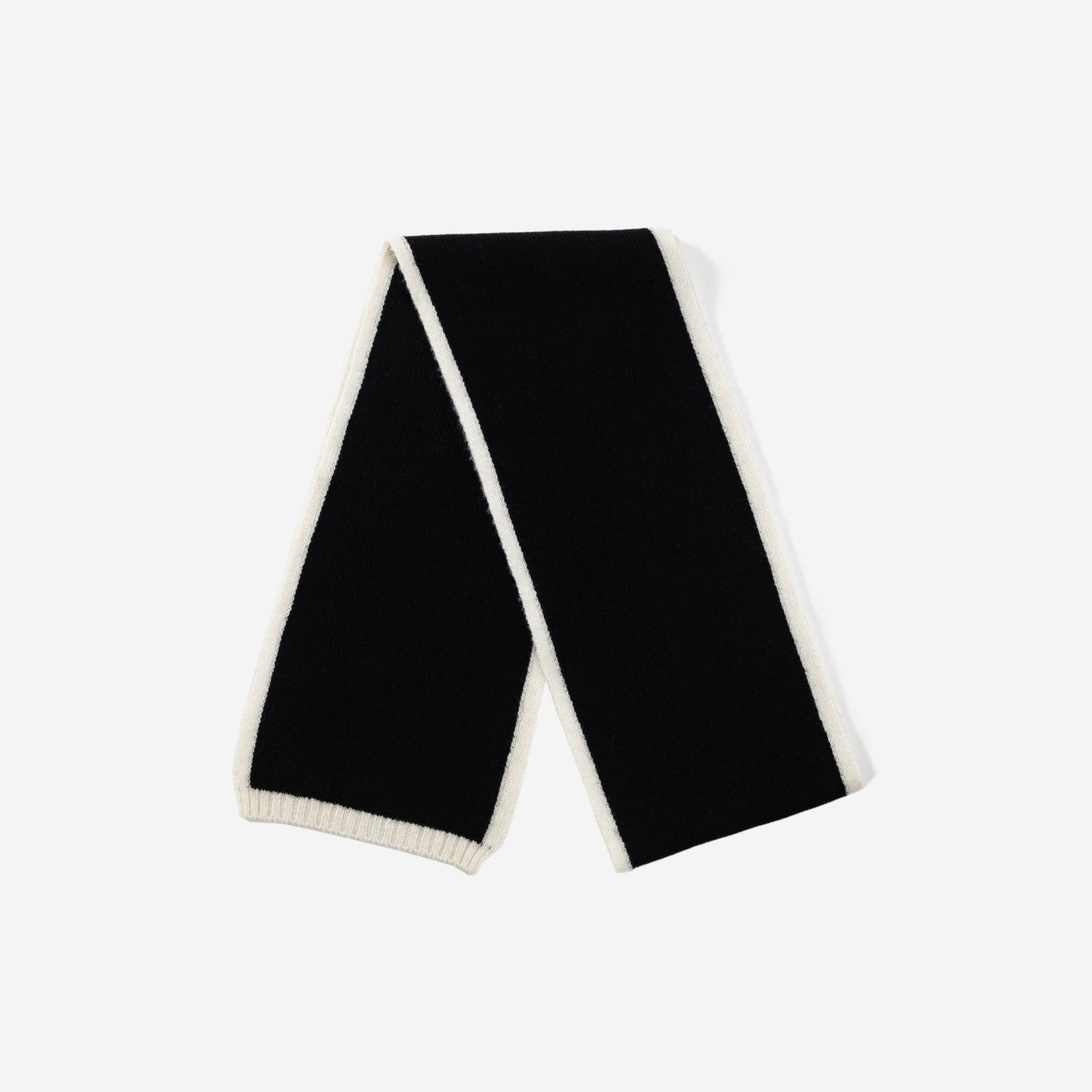 Вязаный шарф из 100% шерсти — фото 6