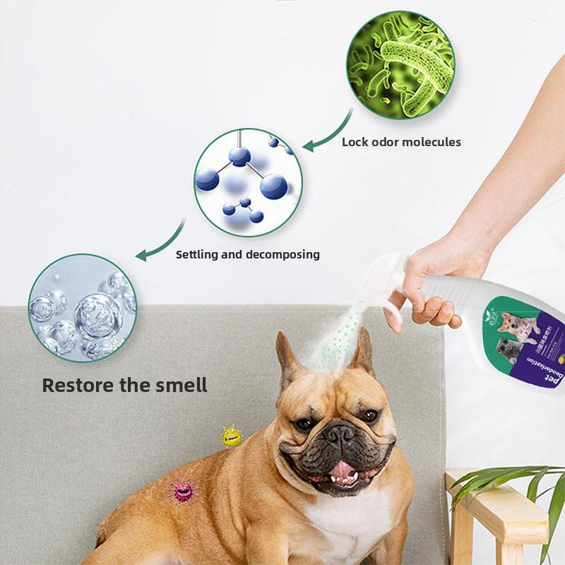 Deodorant pentru Animale de Companie Parfum Deodorizant Spray Universal pentru Deodorizarea Animalelor de Companie pentru Câini și Pisici Deodorizarea Mediului Animalelor de Companie