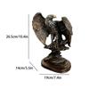 Adlerstatue aus Kunstharz, Dekoration für Zuhause, Büro, Symbol für Reichtum, Freiheit und Macht, Geburtstagsgeschenk