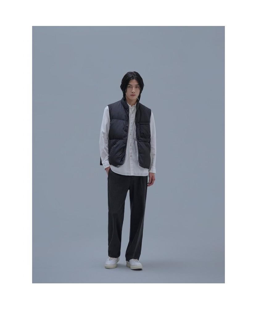 SHIFT.G Ordinary Onetuck Slacks Ash