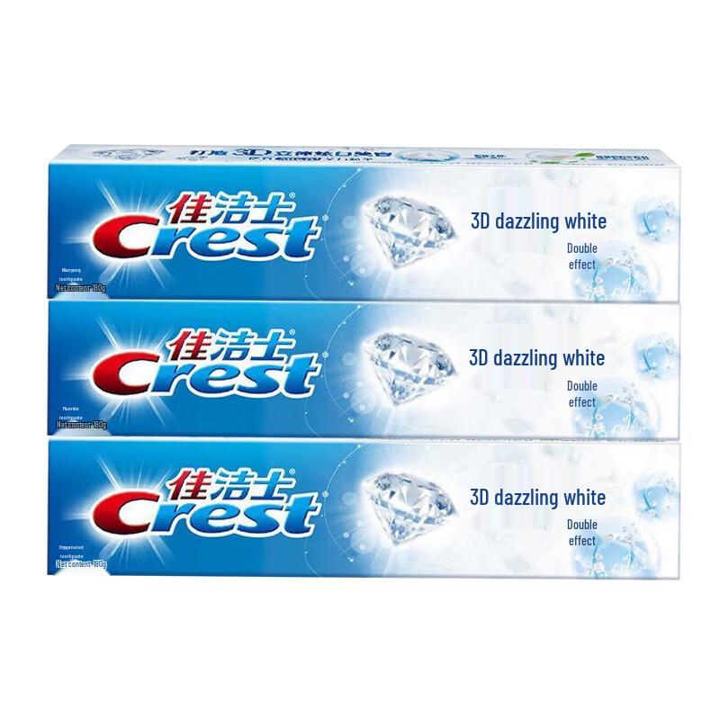 Crest 3D White Dual Action Whitening Toothpaste