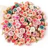 10/20/50Pcs 2cm Mini Rose Artificial Flowers Heads For Home Decor Wedding Decoration Fake Flowers DIY Wreath Scrapbook Gifts