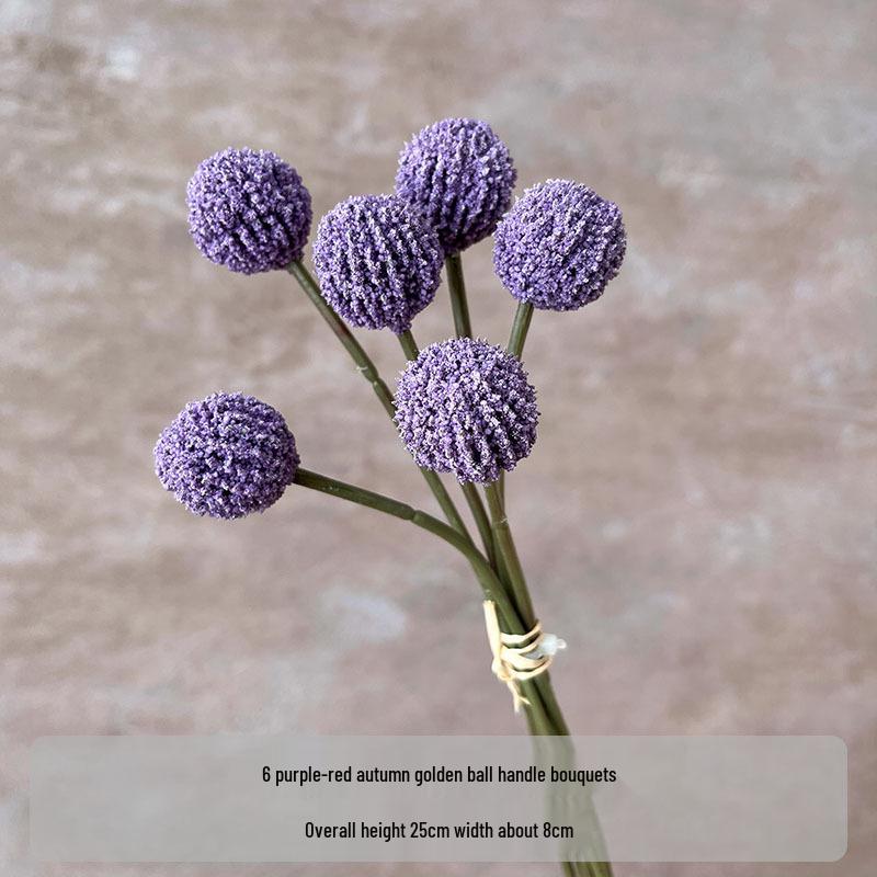 Flori Artificiale Seria Violet: Floral Decorativ Elegant pentru Casă, Nuntă, Cameră Model și Decor Moale.