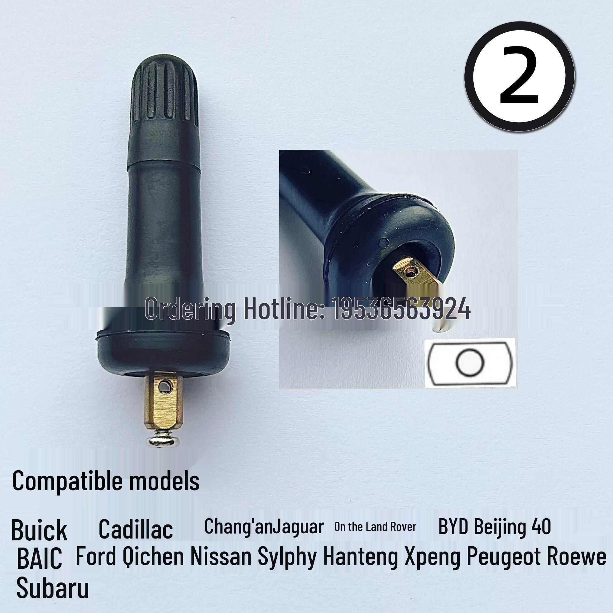 

Compatible Tire Pressure Monitoring Sensor Valve Core for Buick, Mercedes-Benz, Ford, Land Rover, BMW, Jaguar, and Changan.
