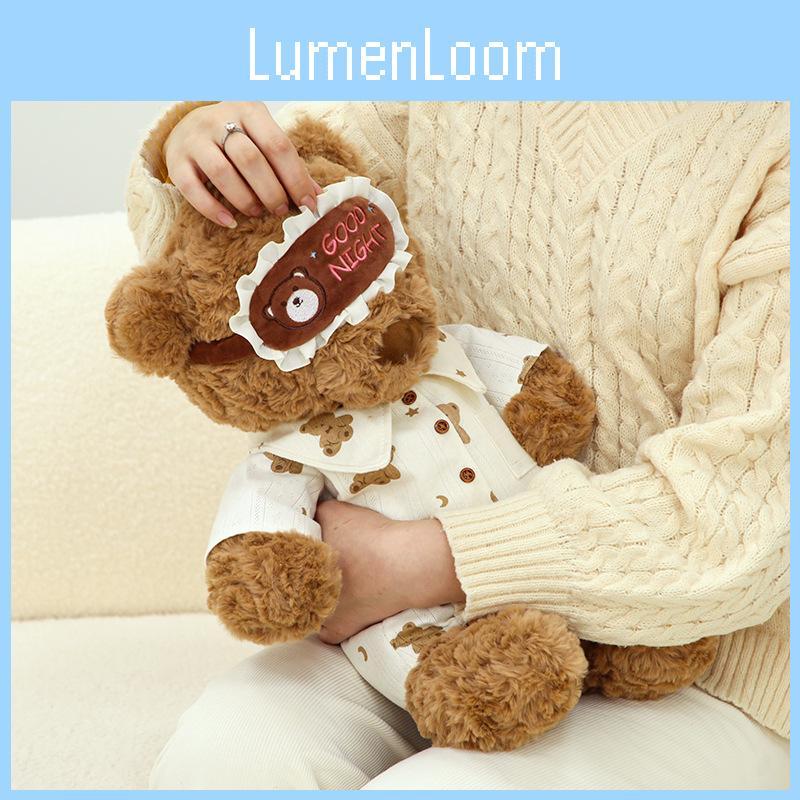 Bear Good Night  Plush Toy Cartoon Stuffed Doll Decoration Kids Birthday Gift