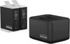 Dual Charger Enduro for [GoPro Official] + 2-Pack HERO9/10/11/12